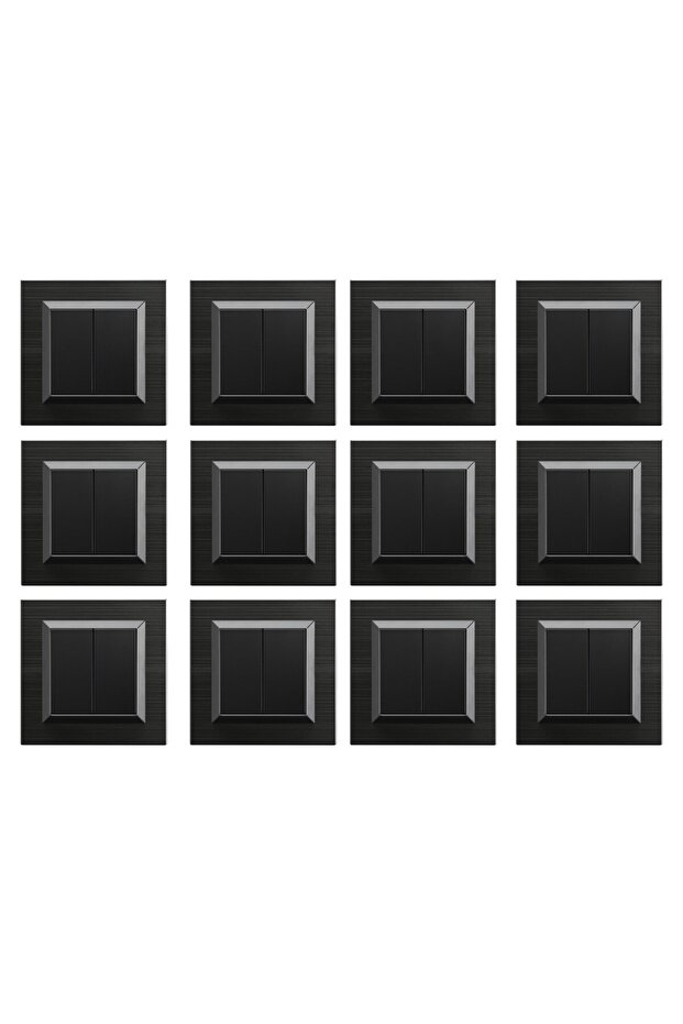 مجموعة أدوات التشغيل Ovivo Quantum Black مكونة من 12 قطعة (يتضمن الإطار)