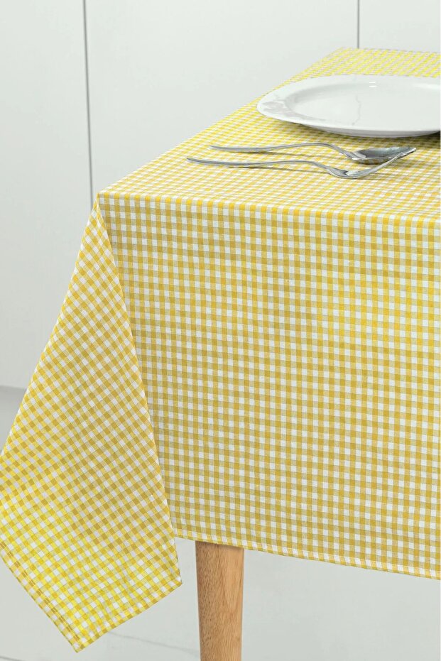 170X170 Gingham Tablecloth, Picnic Cloth, Table Cloth