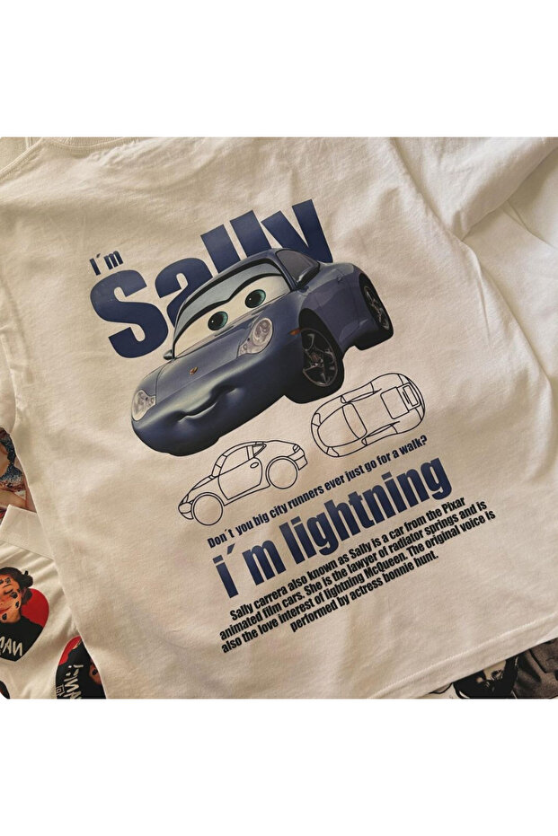 Mcqueen ve Sally Tshirt - 2