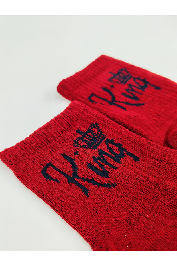 King Comics Unisex Written College Socks