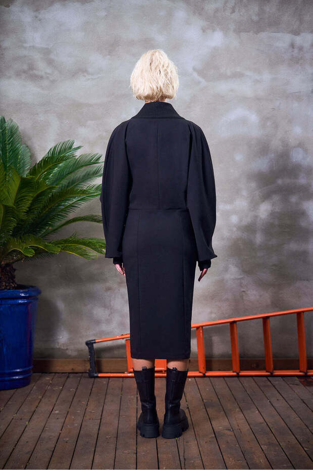 Siyah Elbise 14479 - 4