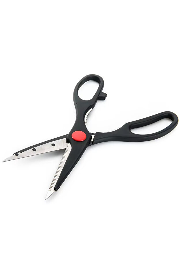 مقص متعدد الوظائف مقص مطبخ مثالي مقص خياط متعرج - 2