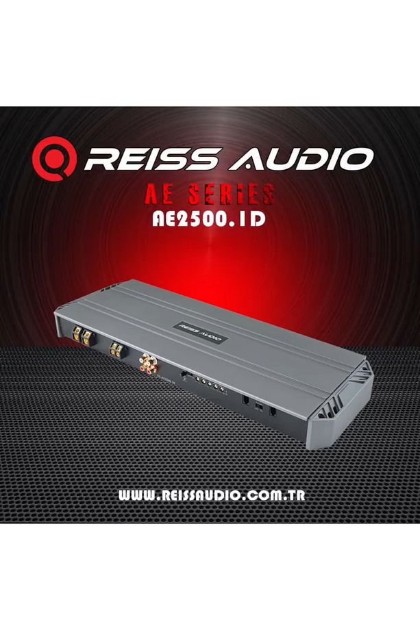 Rs-AE2500.1d Mono Amfi bas Amfisi 1OHM-2500RMS-2 Ohm 2000rms-4ohm 1250rms-Bas Kontrollü - 1