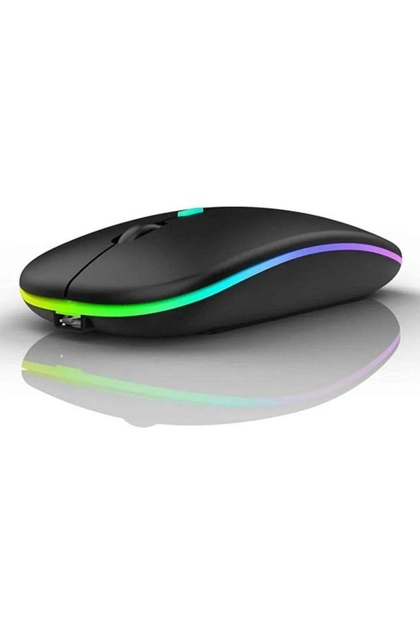 Bluetooth Şarjlı 2.4ghz Kablosuz Mouse Sessiz Tıklama - 6