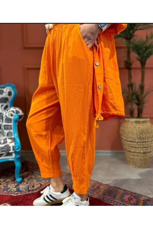 بنطلون كتان - 1