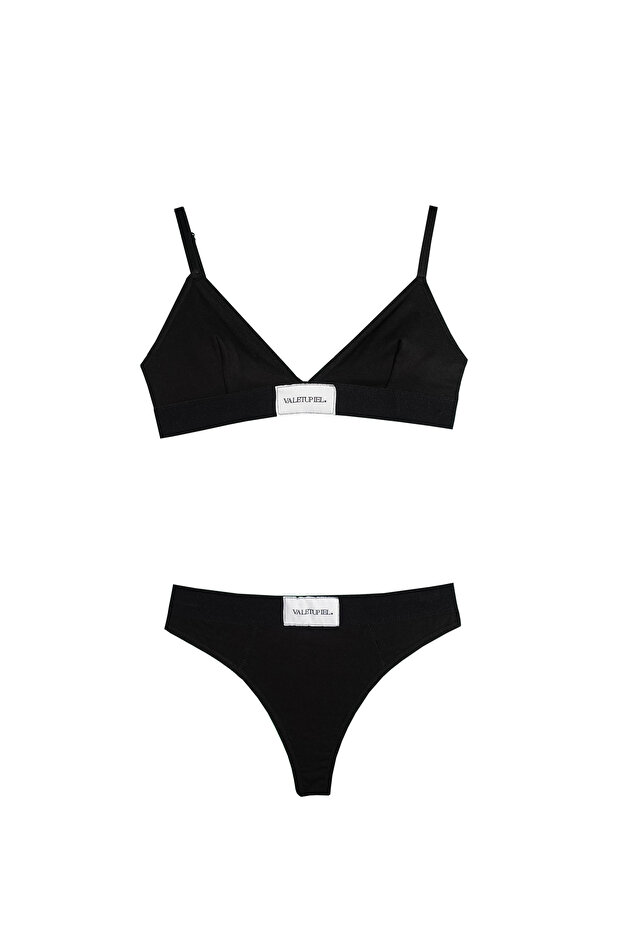 Üçgen Bralet String Tanga Takım