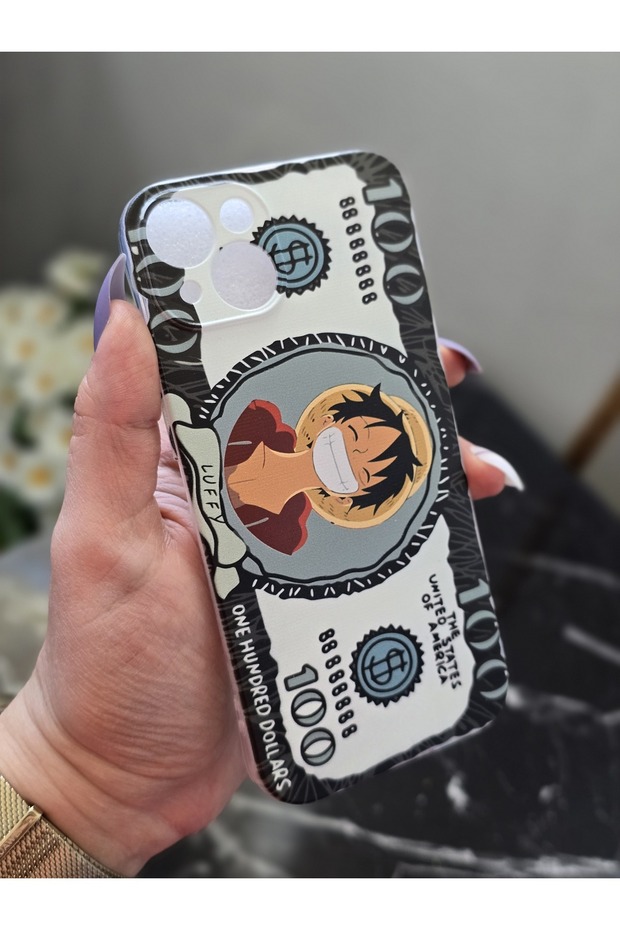 iPhone 15 Compatible Printed Transparent Phone Case