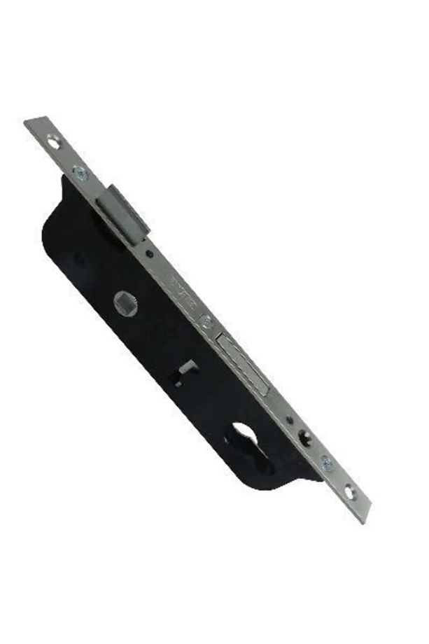 Pvc Pimapen Tuvalet-Banyo Wc Kapı Kilit 35 Mm Göbek Barel Delikli - 1