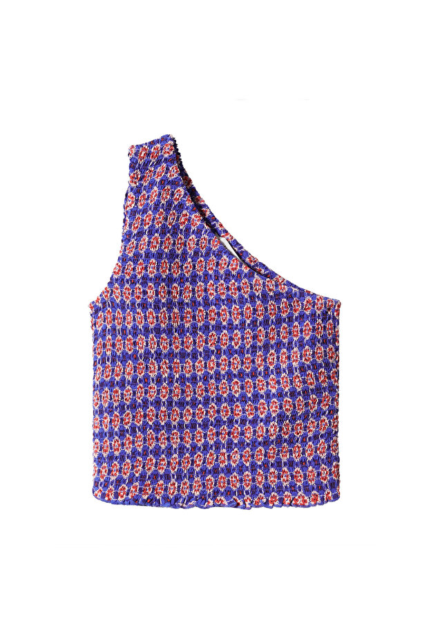 Devojčin plavi bustier - 47098255 - 4