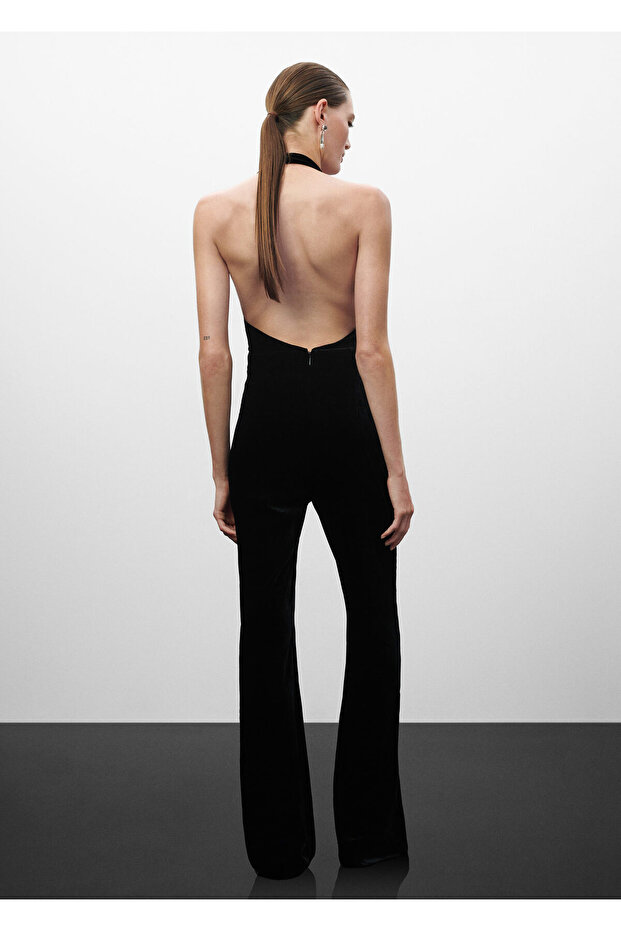 Siyah Kadın Tulum 57099120 - 8