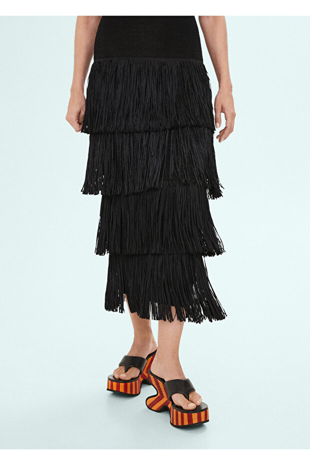 Rochie neagră de damă57000405 - 6