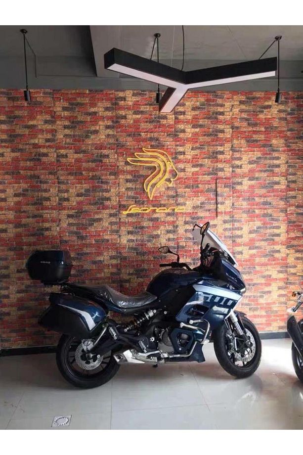 Kırmızı Siyah Çok Renkli Tuğla Ev Ofis Kendinden Yapışkanlı Duvar Paneli Kağıdı NW62 70X38cm 1 Adet - 5