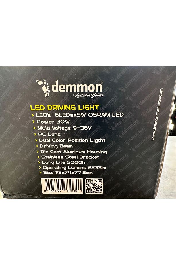 Yeni Model Sis Farı 3 Modüllü 12-24V - 4