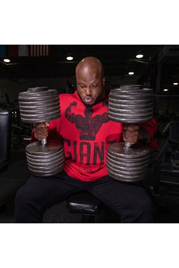 Giant Killer Iron Tee, Chili Red - 7