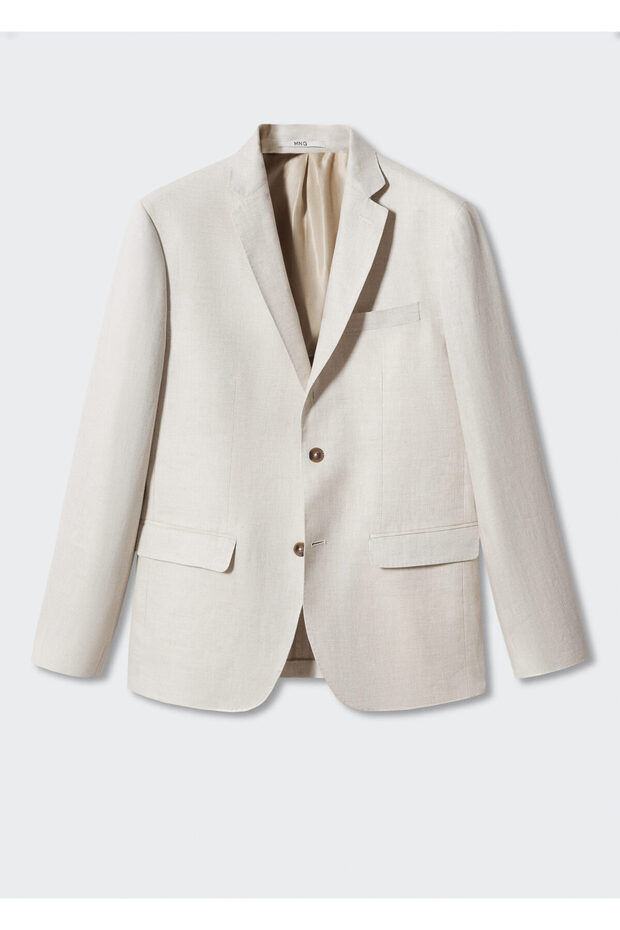 Bej Erkek Blazer 57040554 - 3