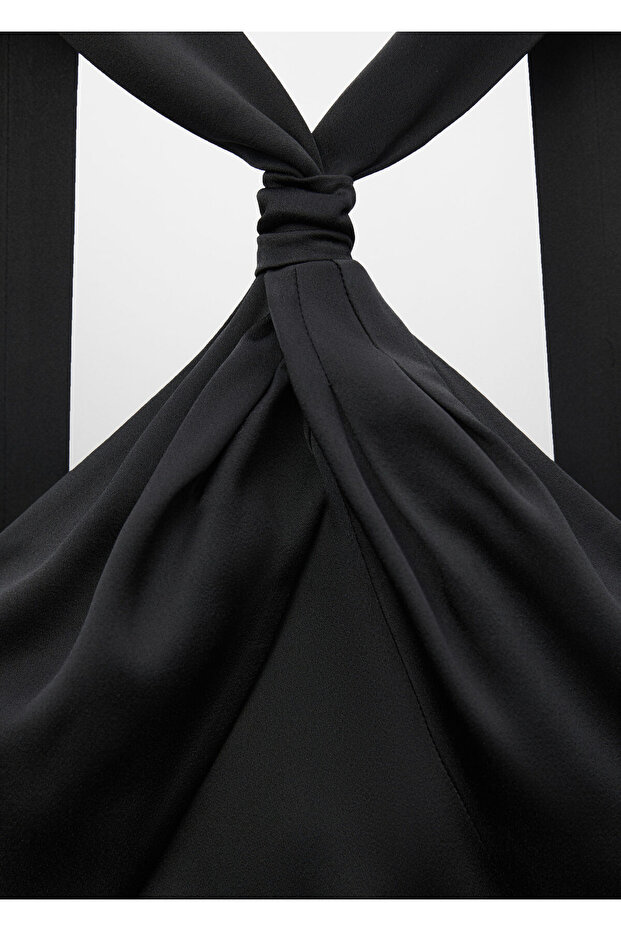 Siyah Kadın Elbise 57089115 - 7