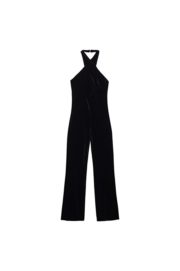 Siyah Kadın Tulum 57099120 - 4