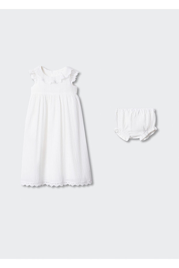 Broken White Baby Girl Dress.47053771