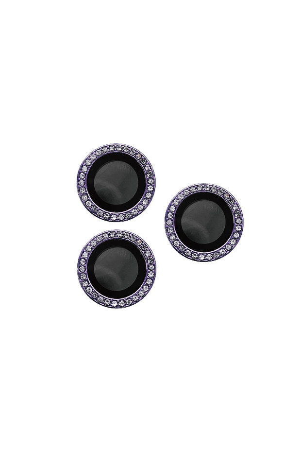 Zore Cl-06 Camera Bottom Protector Compatible with iPhone 14 Pro-Deep Purple