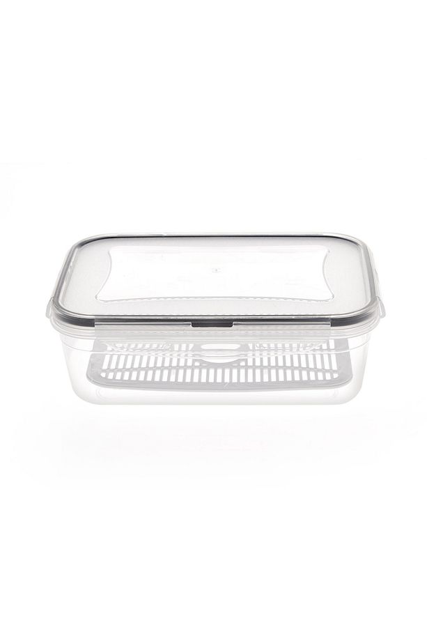 Fresh Box Dikdörtgen Bölmeli Saklama Kabı - 1,4 lt - 4