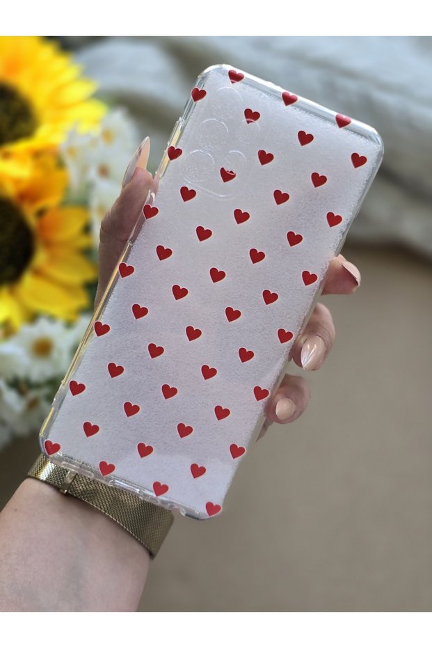 Samsung Galaxy A32 Compatible Printed Transparent Phone Case