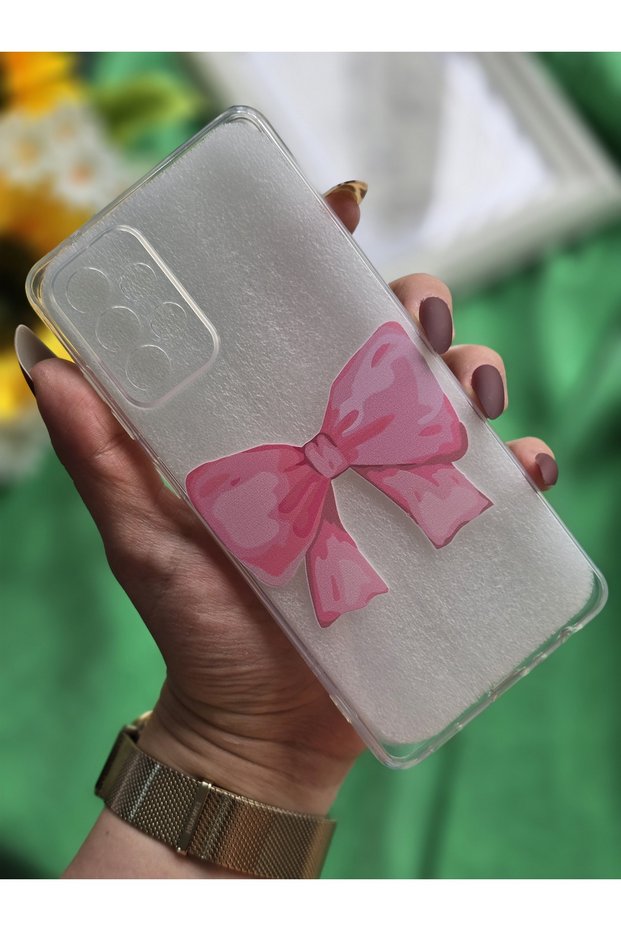 Samsung Galaxy A73 Compatible Printed Transparent Phone Case