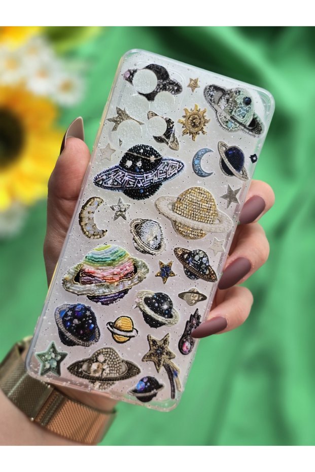 Samsung Galaxy A73 Compatible Printed Transparent Phone Case
