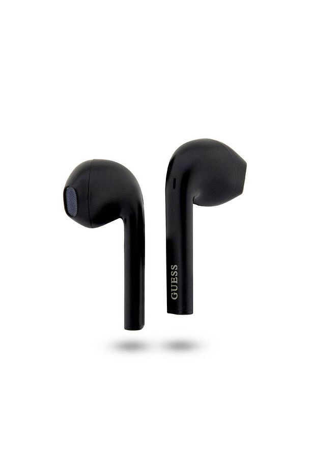 TWS Bluetooth Kulaklık Guess  Lisanslı Klasik EST Yazı Logolu Kulak İçi Tasarım Siyah V5.3 - 3