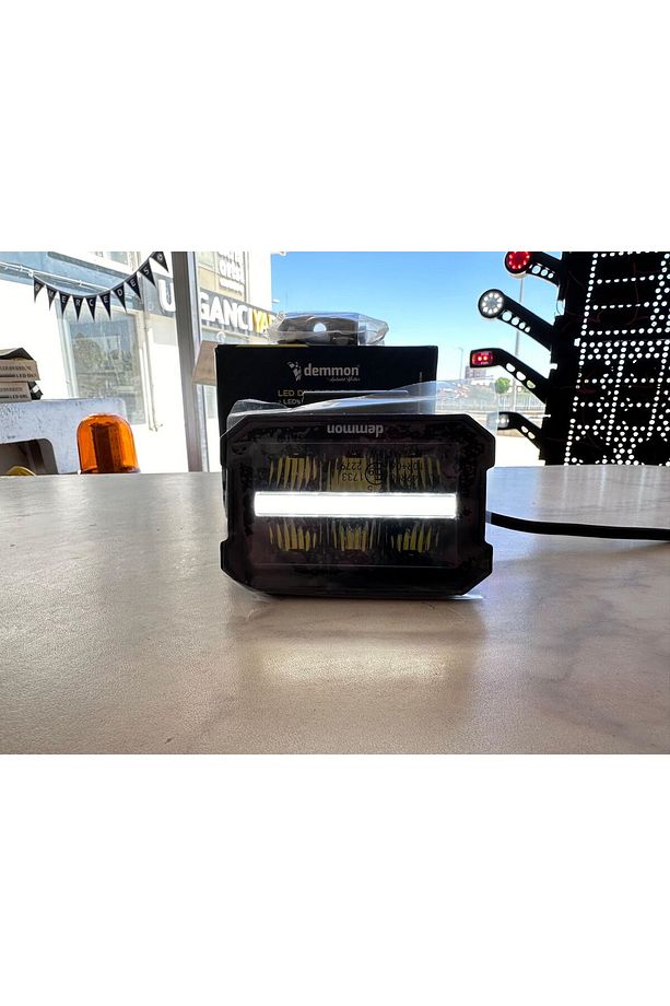 Yeni Model Sis Farı 3 Modüllü 12-24V - 2