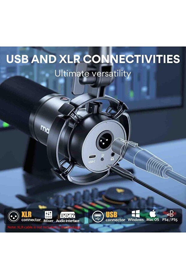 PD200X USB/XLR Dinamik Mikrofon - 4