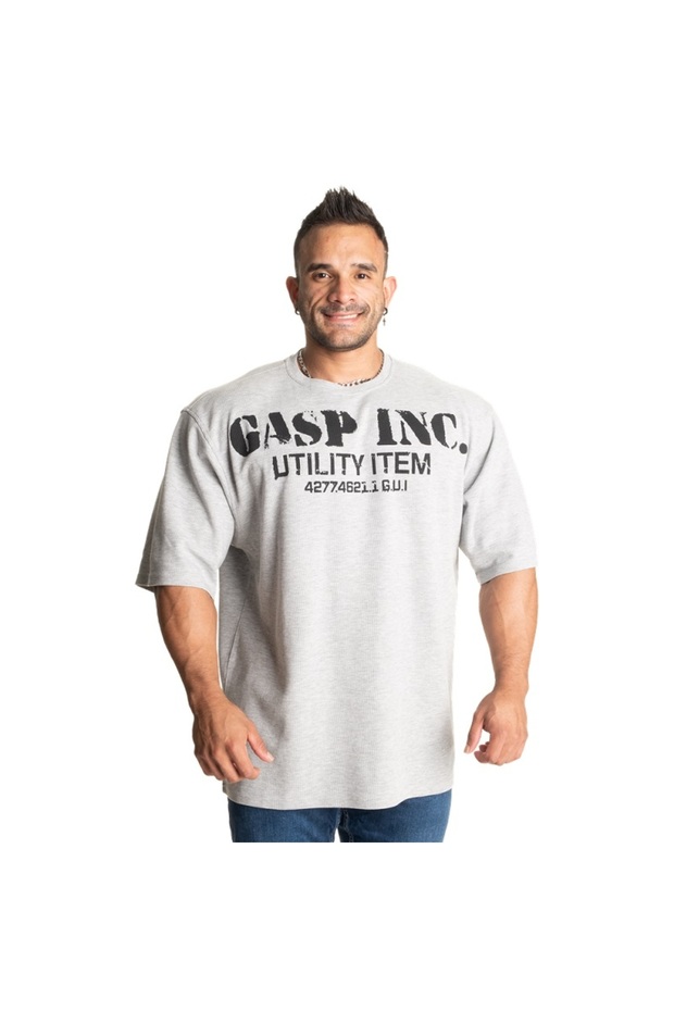 Iron thermal tee, Grey Melange - 1