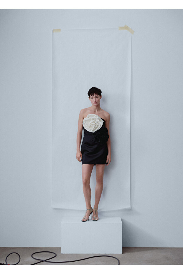 Siyah Kadın Elbise 47066711 - 1