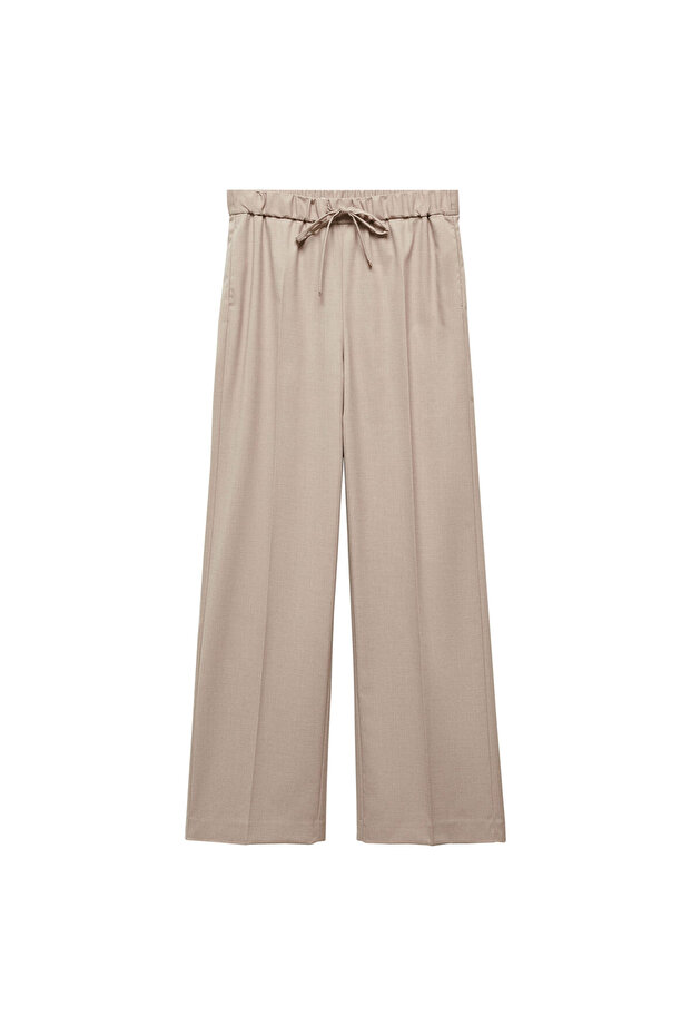 Beigefarbene Damenhose57026717 - 4