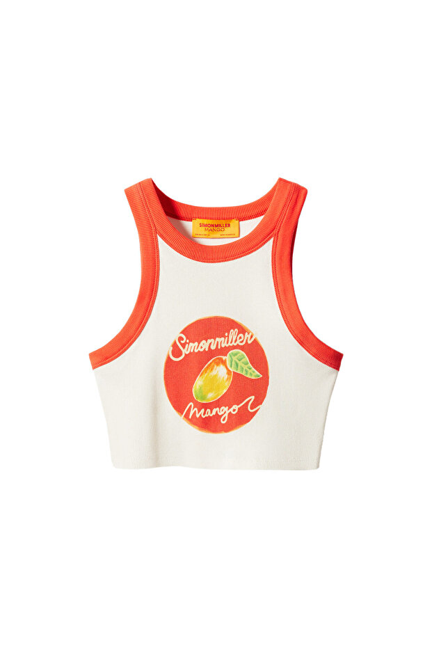 Turuncu Kadın Crop Top  57040410 - 4