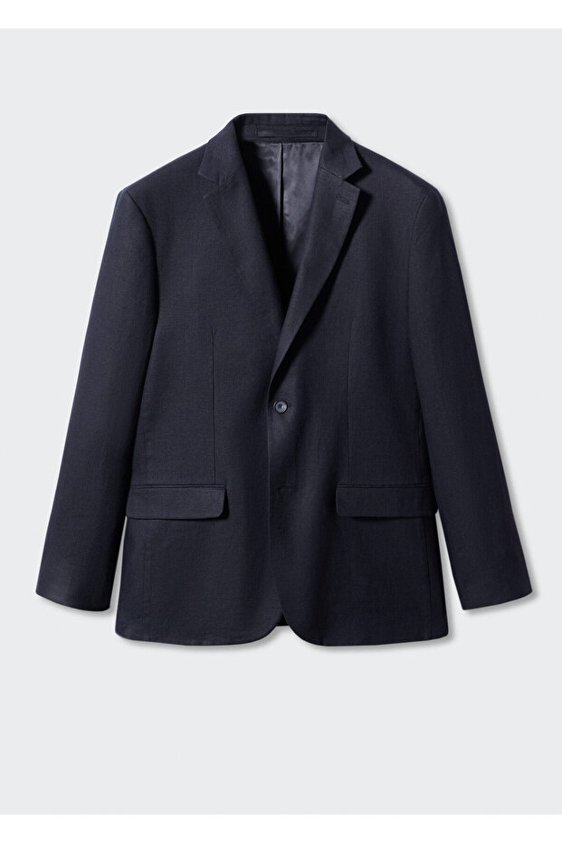 Schwarzer Herren-Blazer57030551 - 3