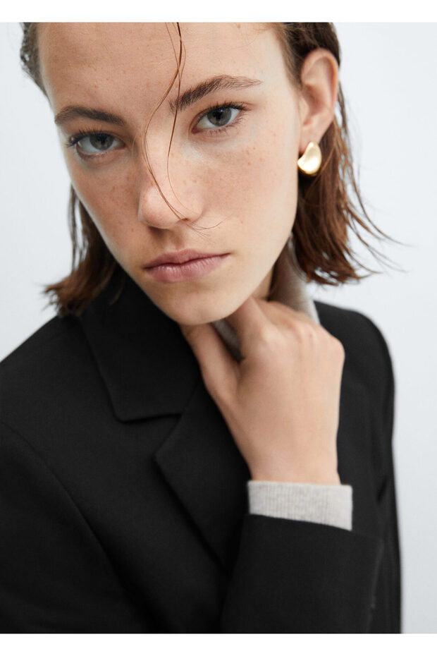 Siyah Kadın Blazer 57040365 - 5