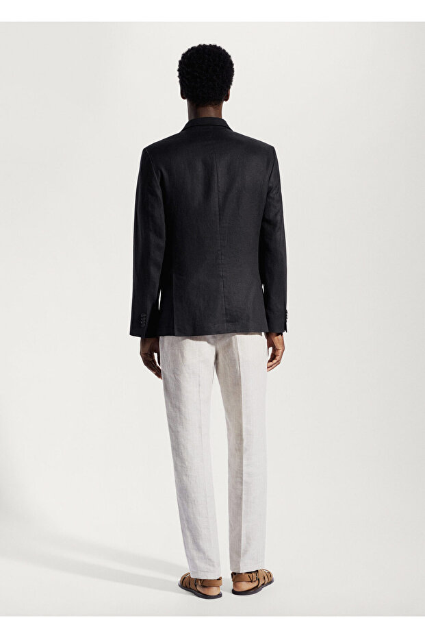 Schwarzer Herren-Blazer57030551 - 8