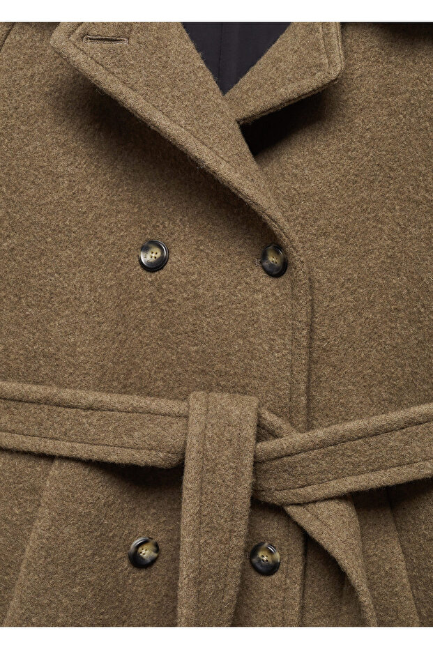 Płaszcz damski khaki57057745 - 7