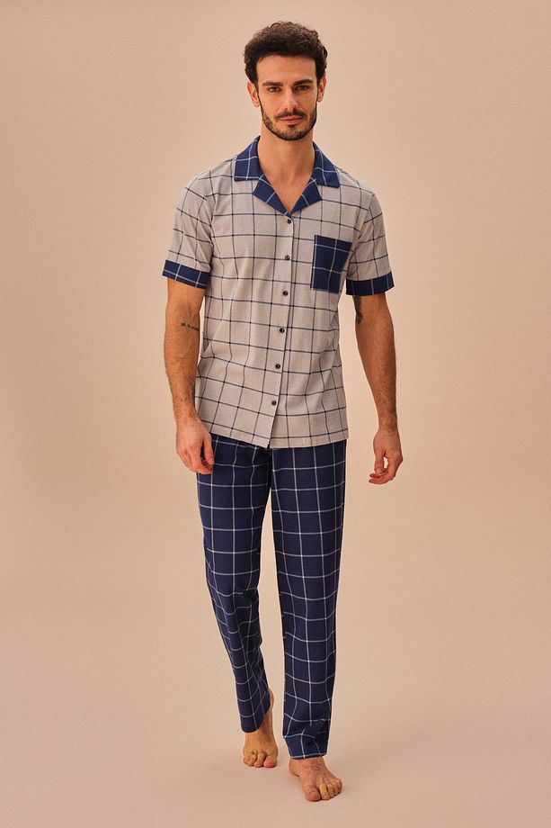 Felix Erkek Maskülen Pijama Takımı - 1