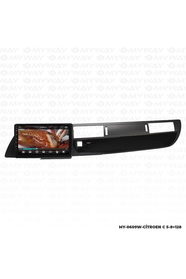 Araç Multimedya Citroen C5 Android 12 Carplay 4Gb Ram + 64Gb Hdd Navigasyon Ekran MYW - 1