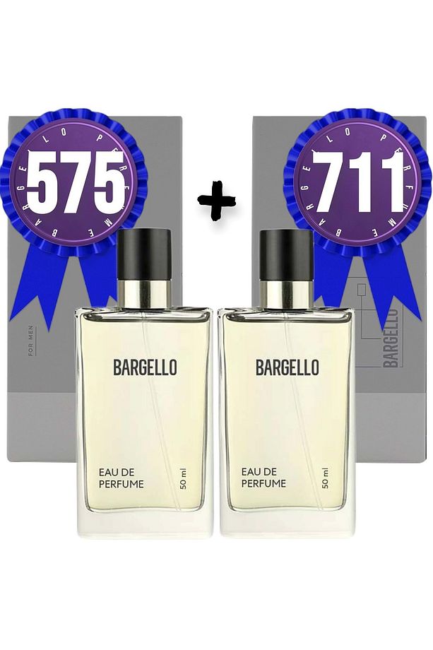 Parfüm 575 Erkek Woody 50 ML + 711 Erkek Fresh 50 ML EDP - 1