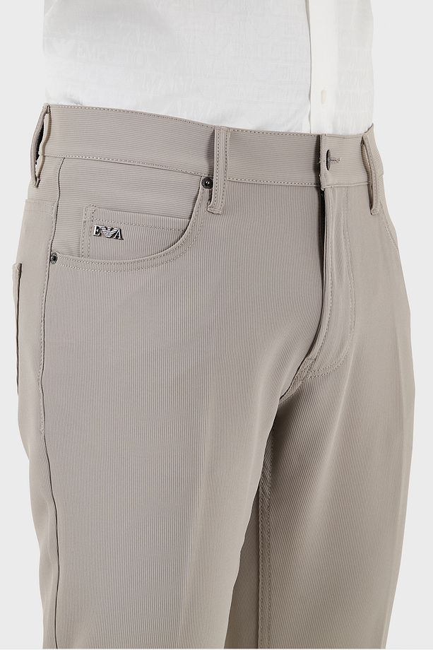 J05 Streç Pamuklu Regular Fit Jeans Erkek KOT PANTOLON 3D1J05 1NPQZ 0650 - 6