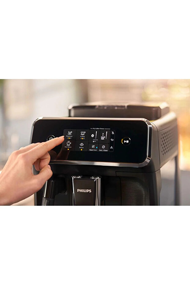 2000Series Touch Screen Fully Automatic Espresso Machine Timer with AquaClean Feature - 2