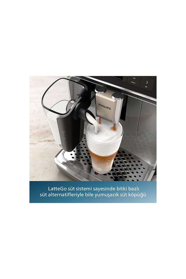 Premium LatteGo Tam Otomatik Espresso Makinesi 20 çeşit Sıcak ve Soğuk içecek - 4