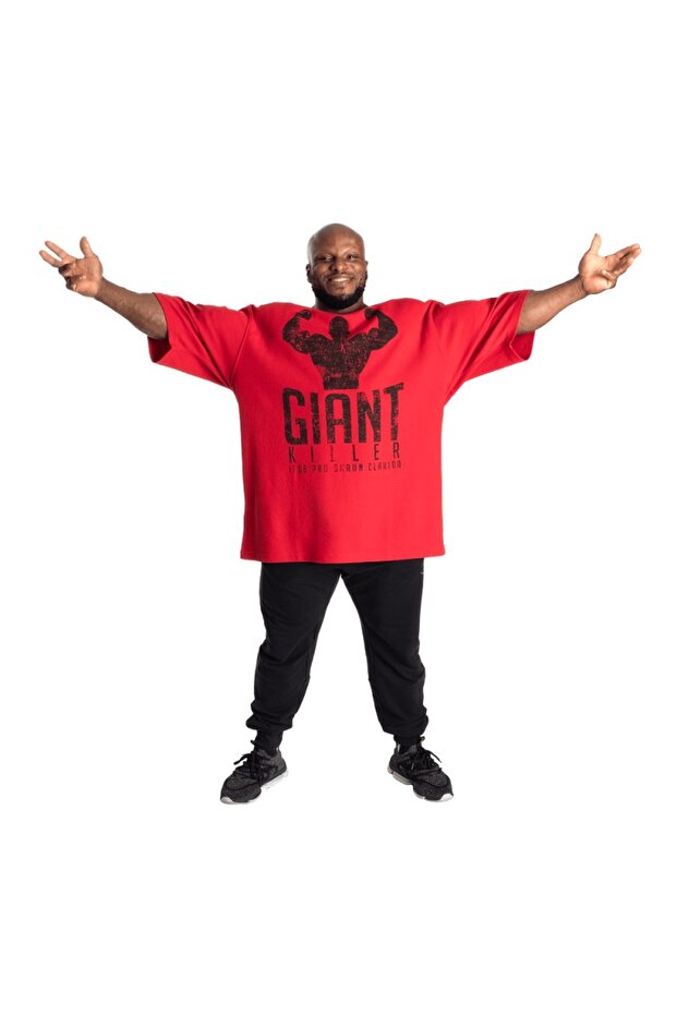 Giant Killer Iron Tee, Chili Red - 6