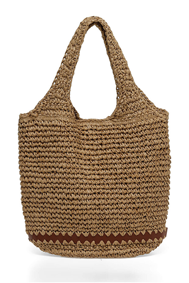 Hasir Garni Omz 4Fx Sand Women's Shoulder Bag