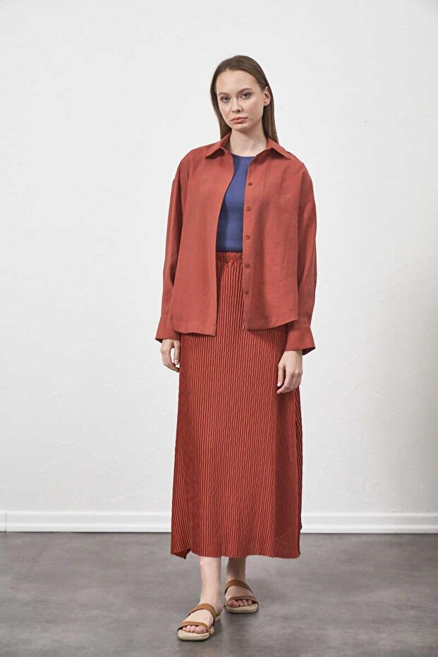 Pliseli Etek Gülkurusu - 6