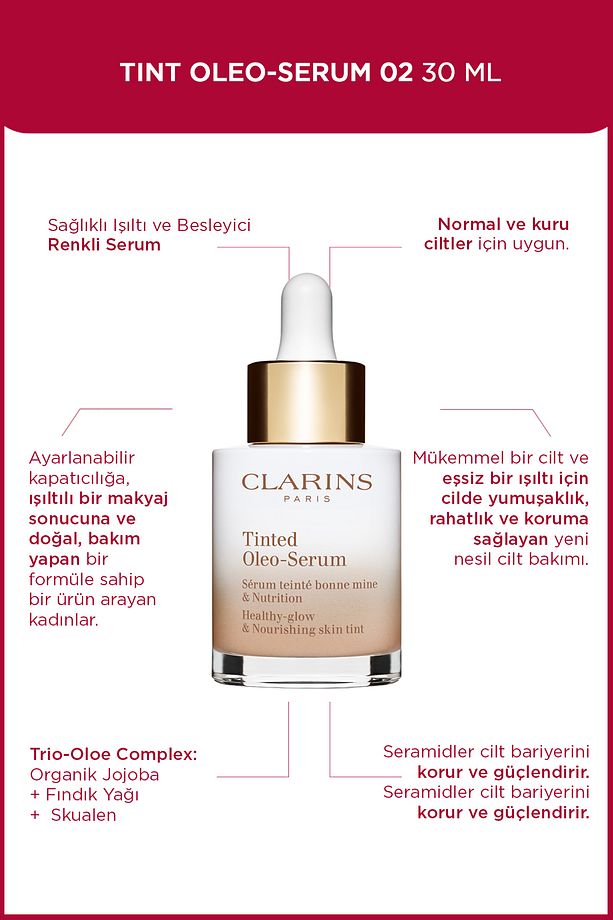 TINT OLEO-SERUM 02 30ML- Renkli Nemlendirici - 2