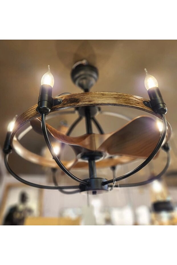 Vantone Siyah 6'lı Plafonyer - 2