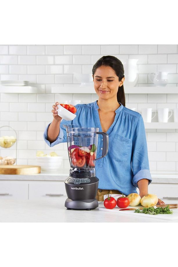 Sıcak ve Soğuk Blender Combo Kömür Grisi - 1200W Güçlü Taban, 3 Farklı Boyutta Bardak - 4